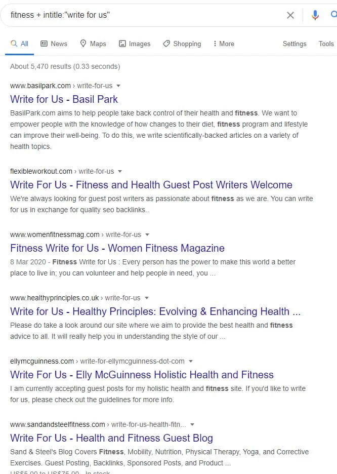 Guest post Google search parameter
