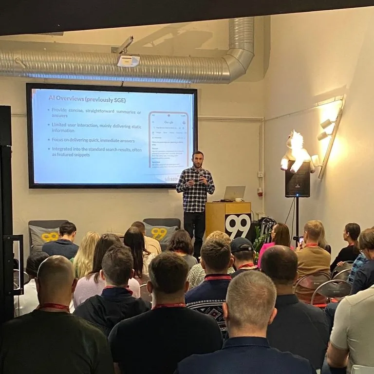 Itamar Blauer at SEO Vibes Tallinn 2024