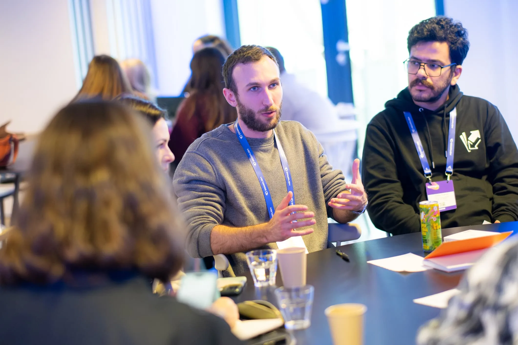 Itamar Blauer advising at Semrush Spotlight, October 2025
