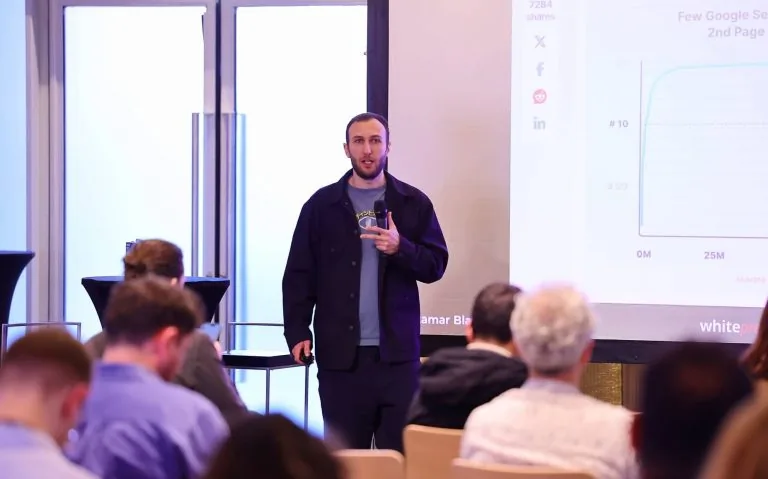 Itamar Blauer at SEO & GEO Summit Paris 2026